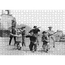 Cakapuzzle Yul Brynner Muhteşem Yedili 120 Parça Ahşap Puzzle