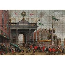 Cakapuzzle Zafer Takı ve Kralın Şehre Girişi 120 Parça Ahşap Puzzle