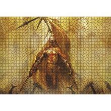 Cakapuzzle Zırhlı Haçlı Şövalyesi ve Savaş Sancakları 120 Parça Ahşap Puzzle