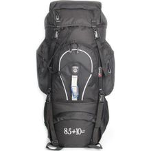 Cakard 85+10 Litre Dağcı Sırt Çantası Siyah