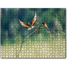 Cakatablo Bir Dalda Renkli Kuşlar 1000 Parça Puzzle