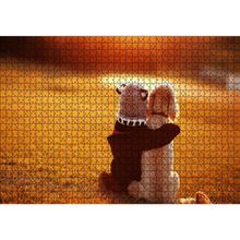 Cakatablo Çocuk ve Köpek Best Friends 1000 Parça Puzzle