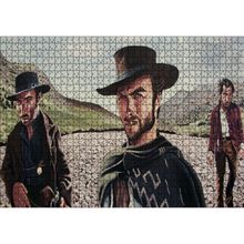 Cakatablo İyi Kötü Çirkin Karikatürize 1000 Parça Puzzle
