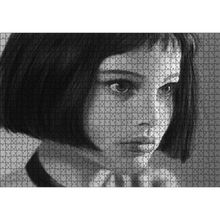 Cakatablo Leon Mathilda Natalie Portman Dijital Çizim 1000 Parça Puzzle