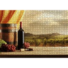 Cakatablo Şarap Üzüm Bağı Görseli 1000 Parça Puzzle