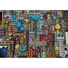 Cakatablo Şehir Motifleri Duvar Boyama 1000 Parça Puzzle