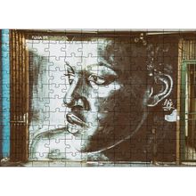 Cakatablo Siyahi Kadın Temalı Duvar Boyama 120 Parça Puzzle