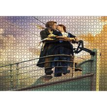 Cakatablo Titanic Rose ve Jack Güvertede 1000 Parça Puzzle