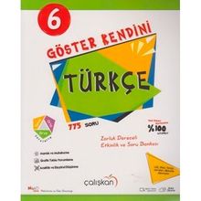 Çalışkan Yayınları 6. Sınıf Türkçe Göster Kendini Soru Bankası