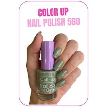 Callista Color Up Nail Polish 560 Olive Me - Gri Oje