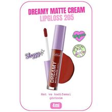 Callista Dreamy Matte Cream No:205 Kahverengi Mat Görünümlü Lipgloss
