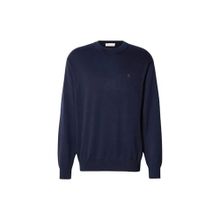 Calvin Klein Erkek EU LS COTTON RELAXED CREWNK SWEA Kazak Dark Sapphire S