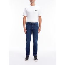 Calvin Klein K10K1114561BJ Normal Bel Normal Paça Slim Fit Mavi Erkek Denim Pantolon
