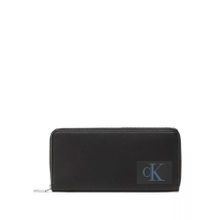 Calvin Klein K60K610350 Black Sculpted Zip Around Kadın Cüzdanı