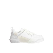 Calvin Klein YW0YW01306PSX Krem Deri Kadın Sneaker Ayakkabı