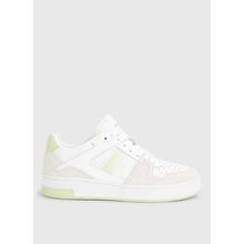 Calvin Klein YW0YW0144602U Beyaz Süet Kadın Sneaker