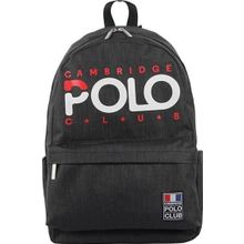 Cambridge Polo Club CPC3027.0001 Normcore Siyah Matara Cepli Unisex Okul Sırt Çantası