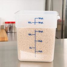 Cambro Camsquares 17.2 Litre Yarı Saydam Kare Saklama Kabı
