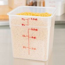 Cambro Camsquares 7.6 Litre Yarı Saydam Kare Saklama Kabı