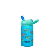 Camelbak Eddy School Of Sharks 350 ml Mavi Pipetli Çelik Termos Suluk