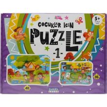 Çamlıca Çocuk +5 Yaş Çocuklar İçin 1 Puzzle