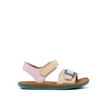 Camper Sarı - Pembe Kız Çocuk Sandalet TWS Kids