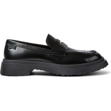 Camper Walden K201116-019 Siyah Deri Kadın Loafer Makosen Ayakkabı