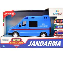 Can Ali Toys CNL 9999-2 Işıklı Sesli Pilli Jandarma Ekip Arabası