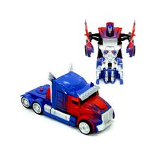 Can Oyuncak Mavi Transformes Robota Dönüşen Araba