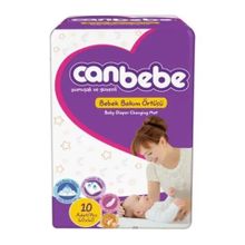 Canbebe 10x5 50 Adet Bebek Bakım Örtüsü