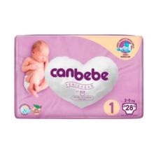 Canbebe No:1 Yenidoğan 28 Adet Bebek Bezi