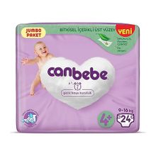 Canbebe No:4+ Maxi Plus 24 Adet Bebek Bezi