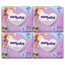 Canbebe No:6 XLarge 144 Adet Bebek Bezi