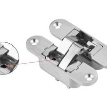 Canex 110 mm Sol Ayarlı Zamak Merkez Akordiyon Menteşe