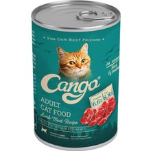 Cango Biftekli Yetişkin 415 gr Yaş Kedi Mama