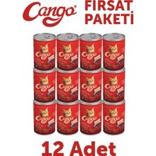 Cango Ciğerli 12x415 gr Yetişkin Konserve Yaş Kedi Maması