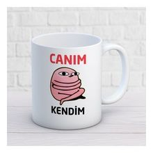 Canım Kendim İki Tarafı Baskılı Kupa
