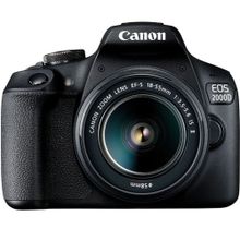 Canon EOS 2000D 18-55 mm f/3.5-5.6 DC III Fotoğraf Makinesi