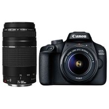 Canon EOS 4000D 18-55 75-300mm DSLR Fotoğraf Makinesi