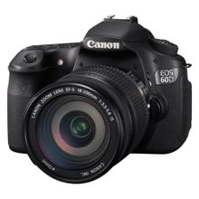 Canon EOS 60D 18-200mm Lens DSLR Siyah Fotoğraf Makinesi