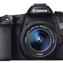 Canon EOS 70D 18-55mm Lens DSLR Siyah Fotoğraf Makinesi