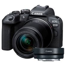 Canon EOS R10 + 18-150mm Lens + Mount Adaptörlü Aynasız Fotoğraf Makinesi