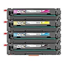 Canon i-Sensys MF641CW CRG054 CMYK 4 Renk Muadil Toner Seti