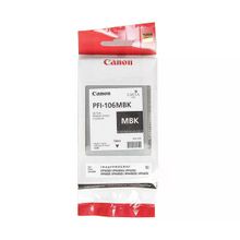 Canon PFI-106MBK/6620B001 Mat Siyah Orjinal Kartuş