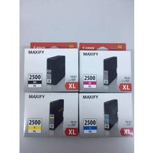 Canon PGI-2500XL C MB4050-5050-5350 Siyah Beyaz Cyan Mavi Mürekkep Kartuş
