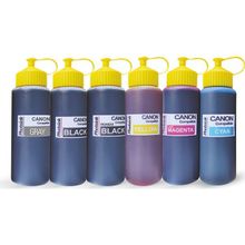 Canon Photo Ink 6lu Yazıcılar İçin Uyumlu 500 ml 6 Renk Mürekkep Seti Kurtuş