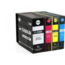 Canon Premium® PGI2500Xl Uyumlu Yüksek Kapasiteli 4 Renk Muadil Seti Kurtuş