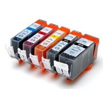 Canon Premium® Pixma Ix6550 Uyumlu Yüsksek Kapasite 5 Renk Muadil Kartuş