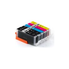 Canon Premium® Pixma MG6650 Uyumlu 5 Renk Yüksek Kapasite Muadil Kartuş