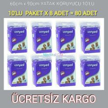 Canped 60x90 80 Adet Yatak Koruyucu Örtü